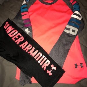 UA Under Armor Girls Outfit